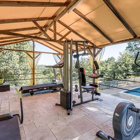 Vila Avec, Piscine, Tennis. Villa Rivaux Buitenkant foto