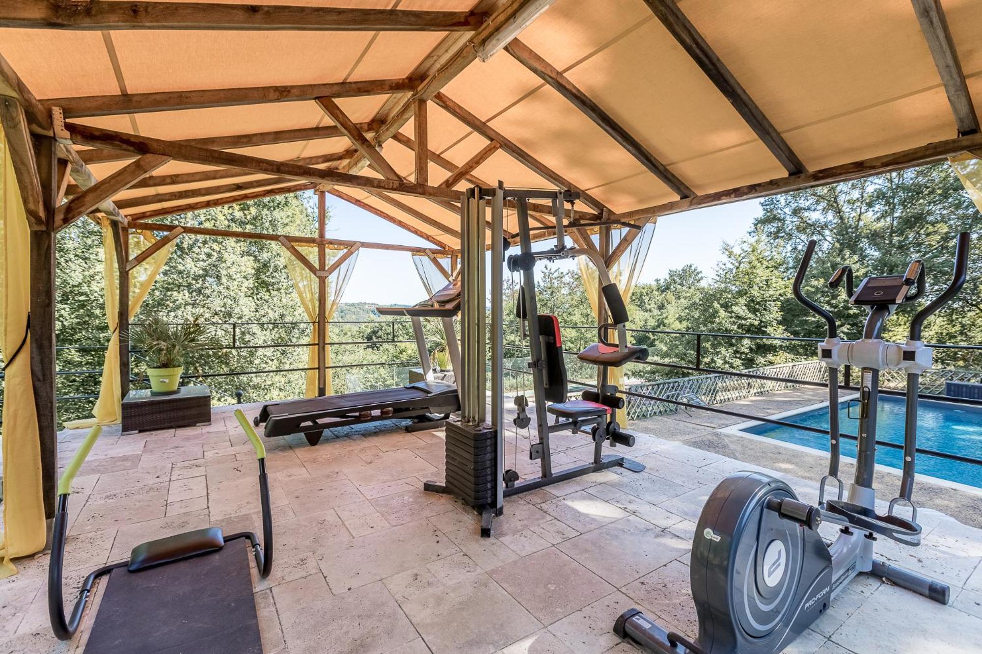 Vila Avec, Piscine, Tennis. Villa Rivaux Buitenkant foto