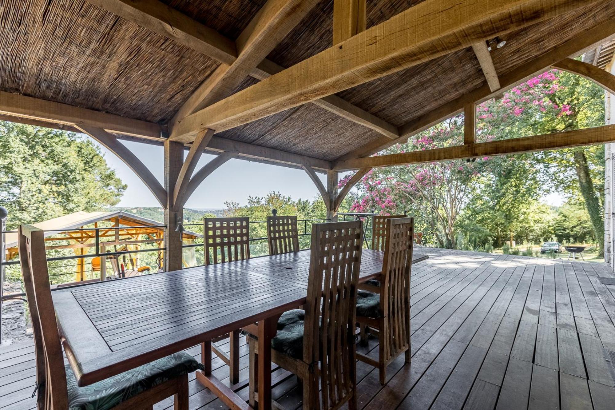 Vila Avec, Piscine, Tennis. Villa Rivaux Buitenkant foto